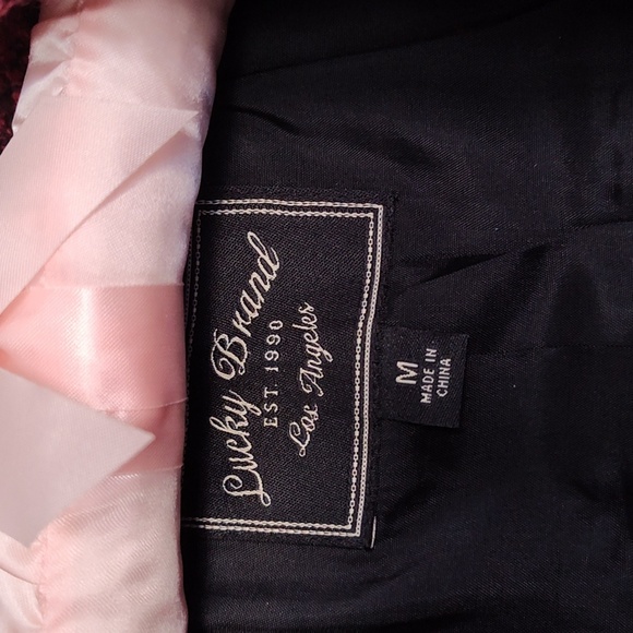 RED LUCKY BRAND BLAZER - Picture 4 of 5